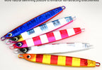 Slow Pitch Jig, Glow UV, 60–200 g (2.1–7.1 oz) – product photo