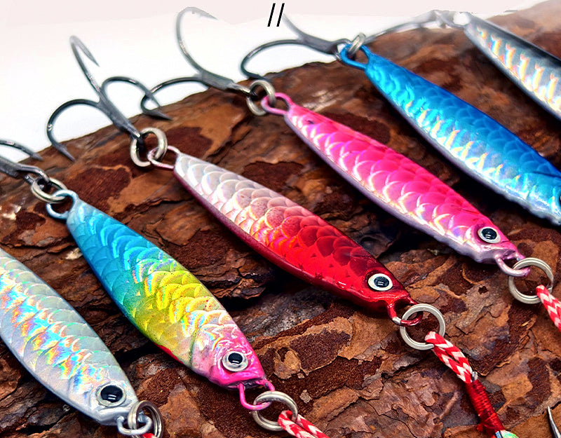Metal Casting Jig with Treble Hook, 7–30 g (0.25–1.06 oz) – product photo