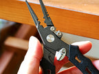 Fishing Pliers, Split Ring & Braid Cutter, Teflon Coated – product photo