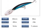 Long Lip Floating Minnow Lure, 23 g (0.8 oz), 20 cm (7.9 in) – product photo