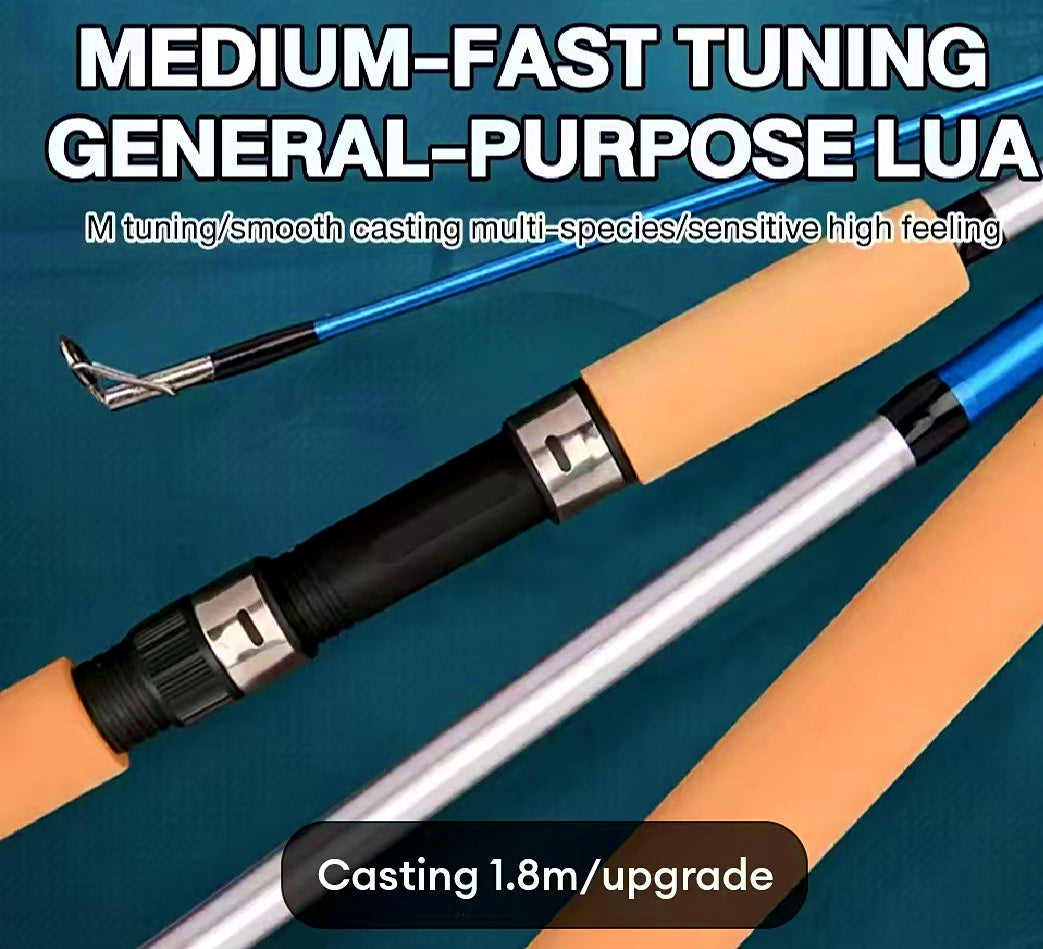 Fiberglass Telescopic Boat Rod, 1.8–3.0 m (6–10 ft) – product photo