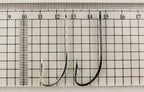 Double Barb Long Shank Hooks, 50 pcs, 3/0–5/0 – product photo