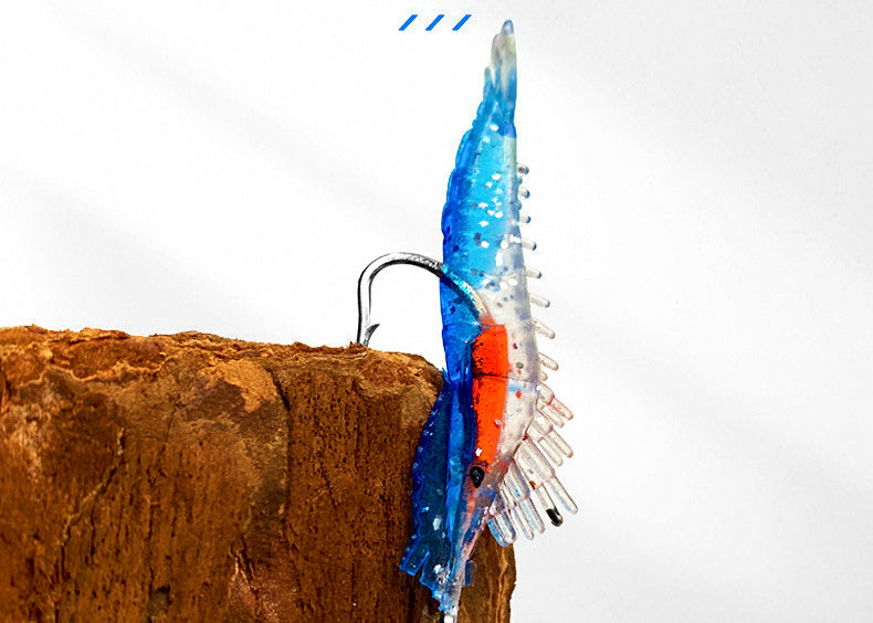 Lead Head Soft Shrimp Lure, 3 g (0.11 oz) 6 cm – product photo