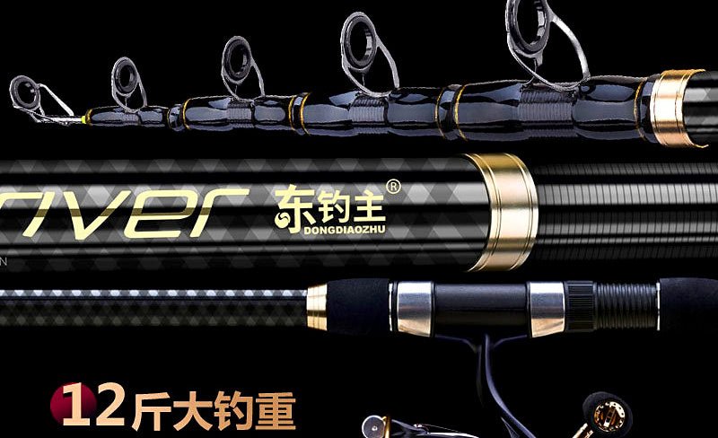 Carbon Long-Cast Rod & Reel Combo, 2.1–5.4 m (6.9–17.7 ft) – product photo