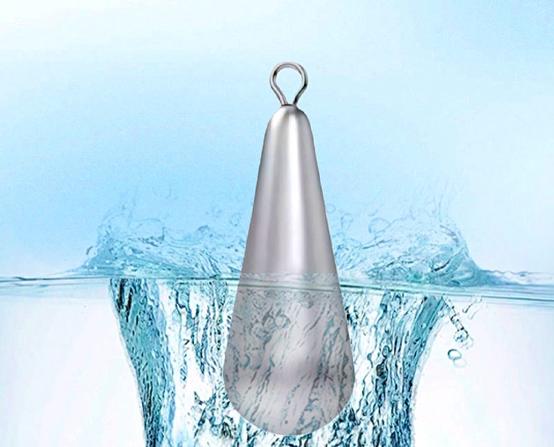 Teardrop Eyelet Lead Sinker, 0.18–10.6 oz (5–300 g) – product photo