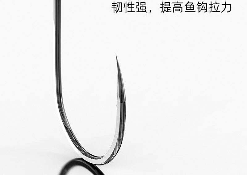 Senmata Barbed Fishing Hooks, Size 0.1–12, 20/40/60 Pack – product photo