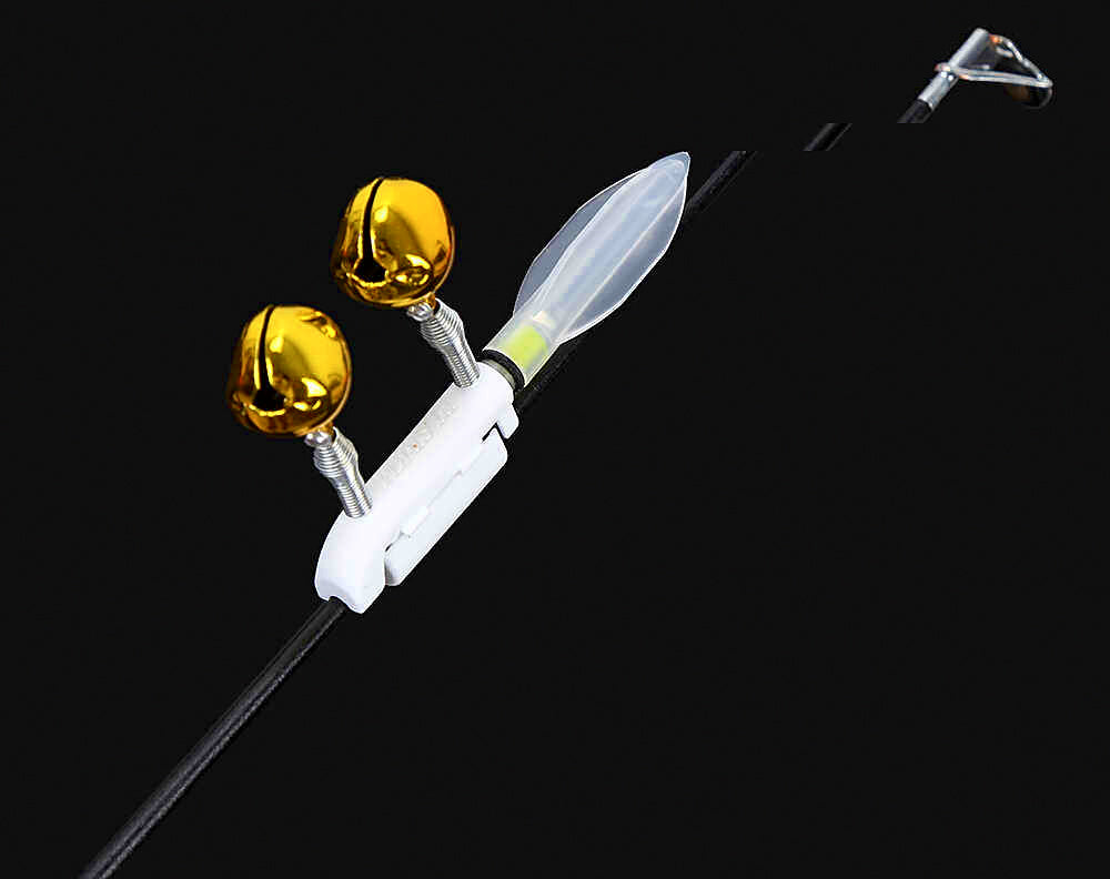 Electronic Rod Tip Light & Bell Bite Alarm, 2-Set Pack – product photo