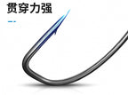 Wide Gap Offset Worm Hook, Teflon, Sizes 2 to 7/0 – product photo