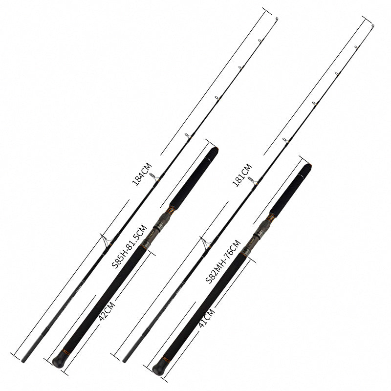 GT Popping Rod, Straight Grip, 2.46–2.55 m (8.1–8.4 ft) – product photo