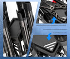 Carbon Fiber Woven Rod Holder Tube, 6-Rod Storage – product photo
