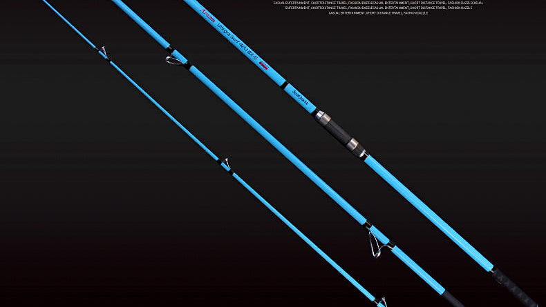 Extra-Hard Carbon Casting Rod, 3-Piece, 4.2/4.5 m (13.8/14.8 ft) – product photo