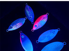 Casting Jig Spoon with Feather Hook, 3–40 g (0.1–1.4 oz) – product photo