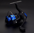 Size 200 Spinning Reel, Spooled Without Line, 6 Colors – product photo