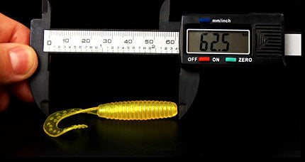 Curly Tail Grub Soft Bait, PVC, Texas Rig, Multiple Colors – product photo