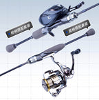 Carbon Fast-Action Lure Rod, 1.42–1.68 m (4.7–5.5 ft) – product photo