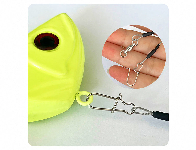 Pre-Made Steel Wire Leader, Bite-Proof, 20–100 cm (7.9–39.4 in) – product photo