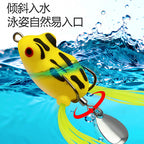 Soft Frog Lure, Double Hook Topwater Frog, 16 Colors – product photo