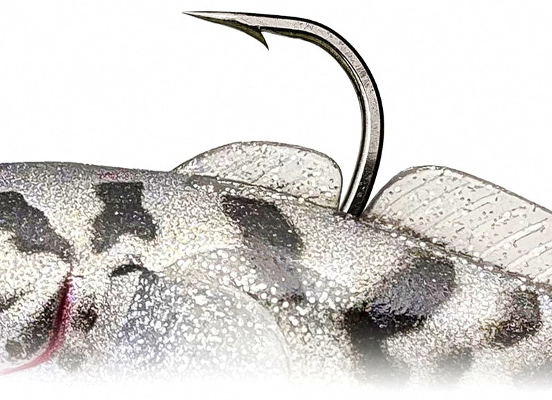 Lead Head Soft Fish Lure, T-Tail, Single Hook, 6–22 g – product photo