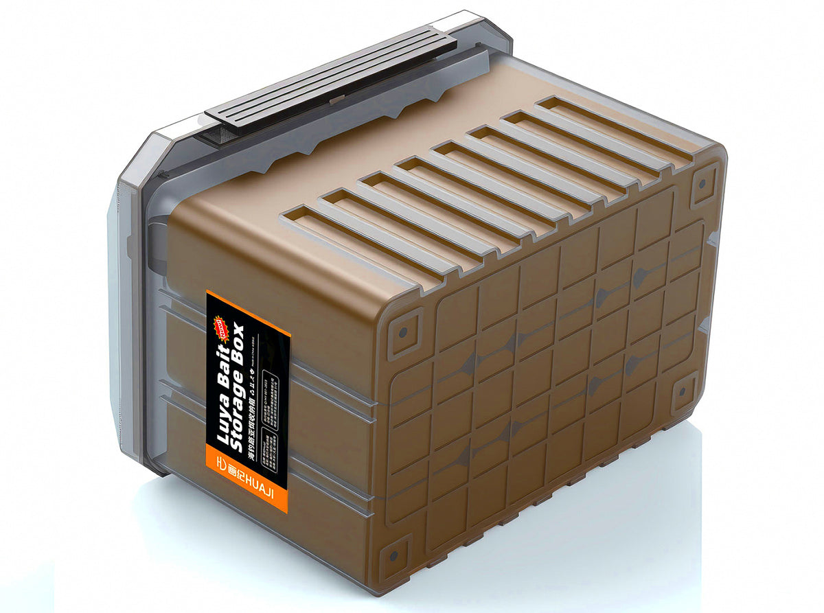 Portable Tackle Box for Wooden Shrimp Lures & Metal Jigs – product photo