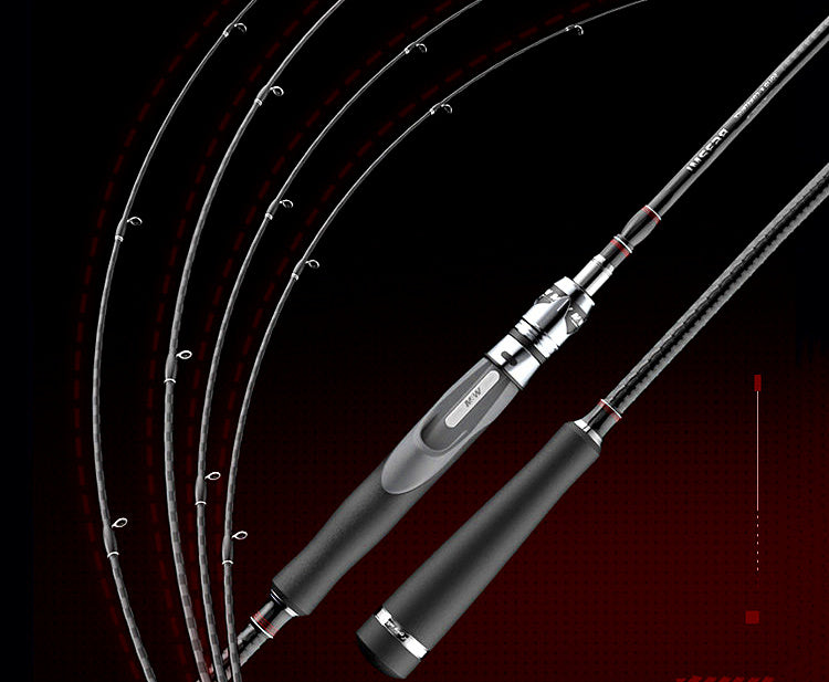 Light Jigging Rod, 6 ft 3 in (1.9 m), Carbon – product photo