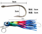 Large Squid Skirt Trolling Lure, 34 cm, 260 g (9.2 oz) – product photo