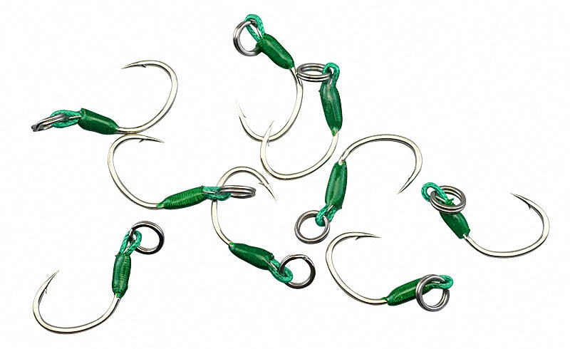 Barbed Jig Assist Hooks, Fully Thread-Wrapped, 5 Pack – product photo