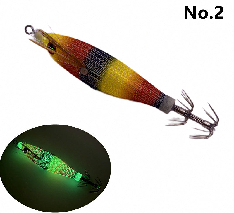 Cloth-Wrapped Shrimp Squid Jig, 8 cm (3.1 in) 6 g (0.2 oz) – product photo