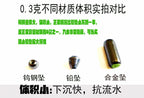 Tungsten Through-Hole Sinkers, 5 pcs, 0.011–0.254 oz (0.3–7.2 g) – product photo