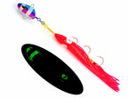 Glow Slow Pitch Jig with Squid Tail, 100–300 g (3.5–10.6 oz) – product photo