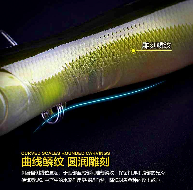 Hard Minnow Lure for Saltwater, 100 mm 16 g (0.56 oz) – product photo