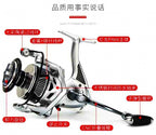 Saltwater Spinning Reel, Front Drag, 3000-6000 Series – product photo