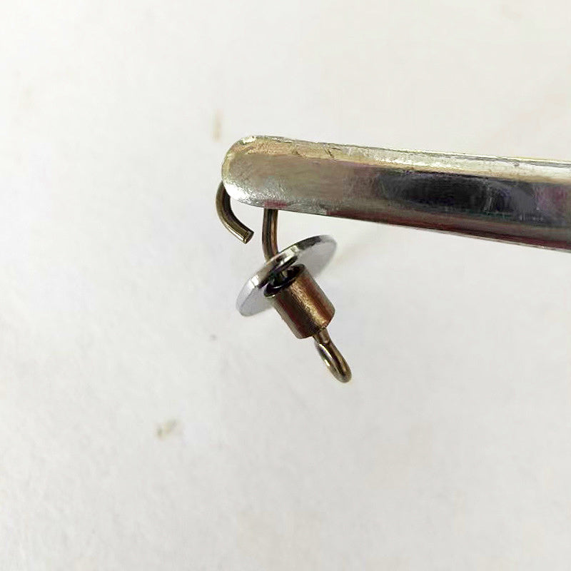 Brass Split Rings, Flat Double Loop, Gold or Silver – product photo