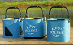 Foldable EVA Fishing Bucket, 7 L or 13 L (1.8 or 3.4 gal) – product photo