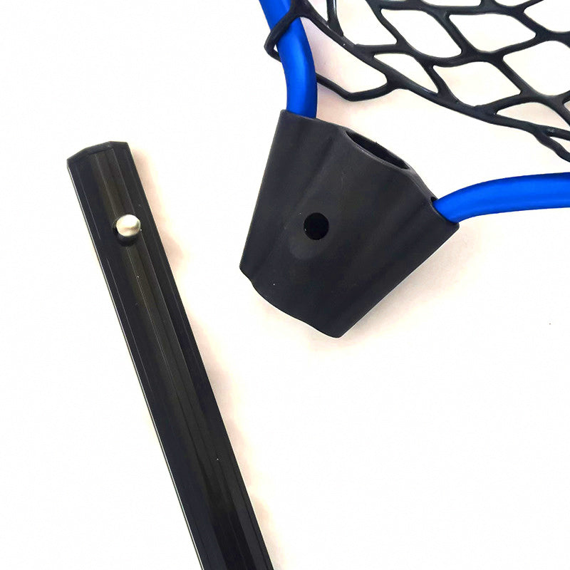 Telescopic Landing Net, Aluminum Handle, Silicone Mesh – product photo