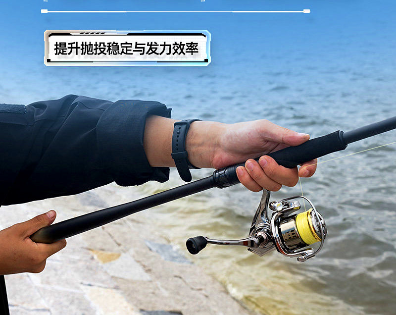 Carbon Shore Casting Rod, 2-Piece, 2.4–3.0 m (7.9–9.8 ft) – product photo