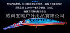 Floating Trolling Minnow, Long Bill, 30.5–117 g (1.1–4.1 oz) – product photo