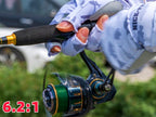 High Speed Spinning Reel 6.2:1, Shallow Spool, 1000–4000 – product photo