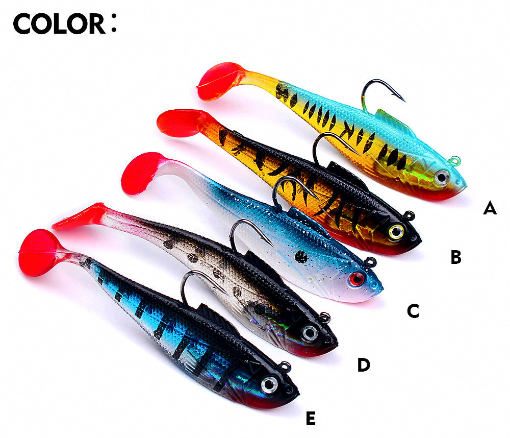 Paddle Tail Soft Swimbait, 5-11 cm (2-4.3 in), 3.6-24.6 g – product photo