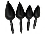 Black Big-Belly Foam Float, 20–80+ g Sinker Capacity – product photo