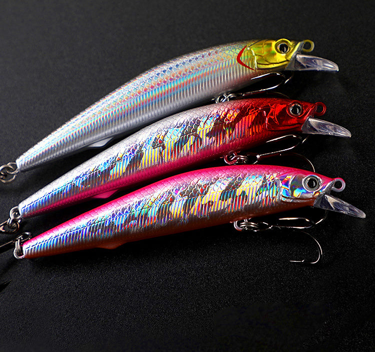 Minnow Hard Bait, 8–11.5 cm (3.1–4.5 in), Floating/Slow Sink – product photo