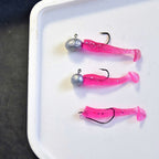 Micro Soft Plastic Baits, Pin Tail & T-Tail, 4–5 cm (1.6–2 in) – product photo