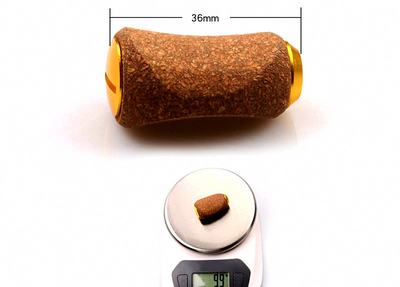 Rubber Cork Reel Handle Knob for Round Baitcasting Reels – product photo