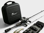 Hard Shell Spinning Reel Case, Matte Black – product photo