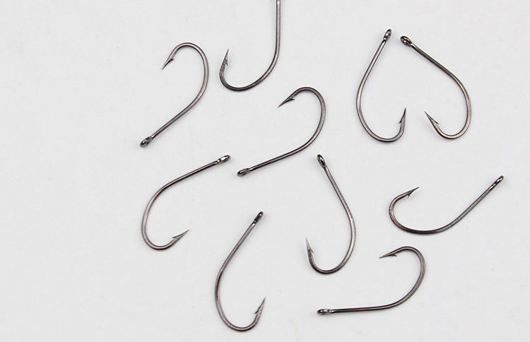 Barbed Maruseigo Hooks, Long Shank, 50 Pack – product photo