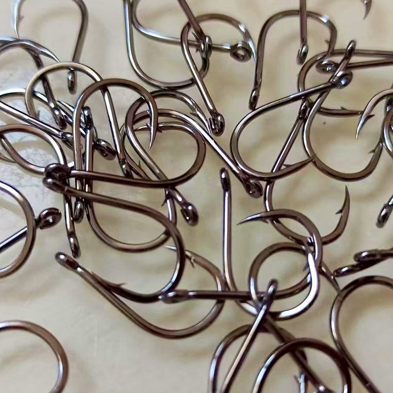 Chinu Hooks, Barbed Eyed, Loose Pack (10/50/100 pcs) – product photo