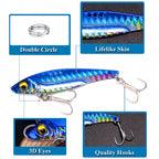 Metal VIB Casting Jig, 8–20 g (0.3–0.7 oz), Blood-Groove Hook – product photo