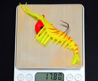 Jointed Shrimp Soft Lure with Jig Head Hook, 5–10 cm – product photo