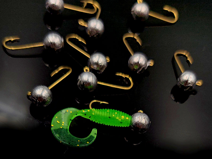 Mini Round Jig Head Hooks, 0.5–5 g (0.02–0.18 oz) – product photo