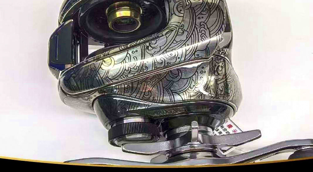 3D Clear Protective Film for Baitcasting Reel – product photo
