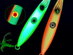 Lighted Rear-Hook Squid Jig, 100–300 g (3.5–10.6 oz) – product photo